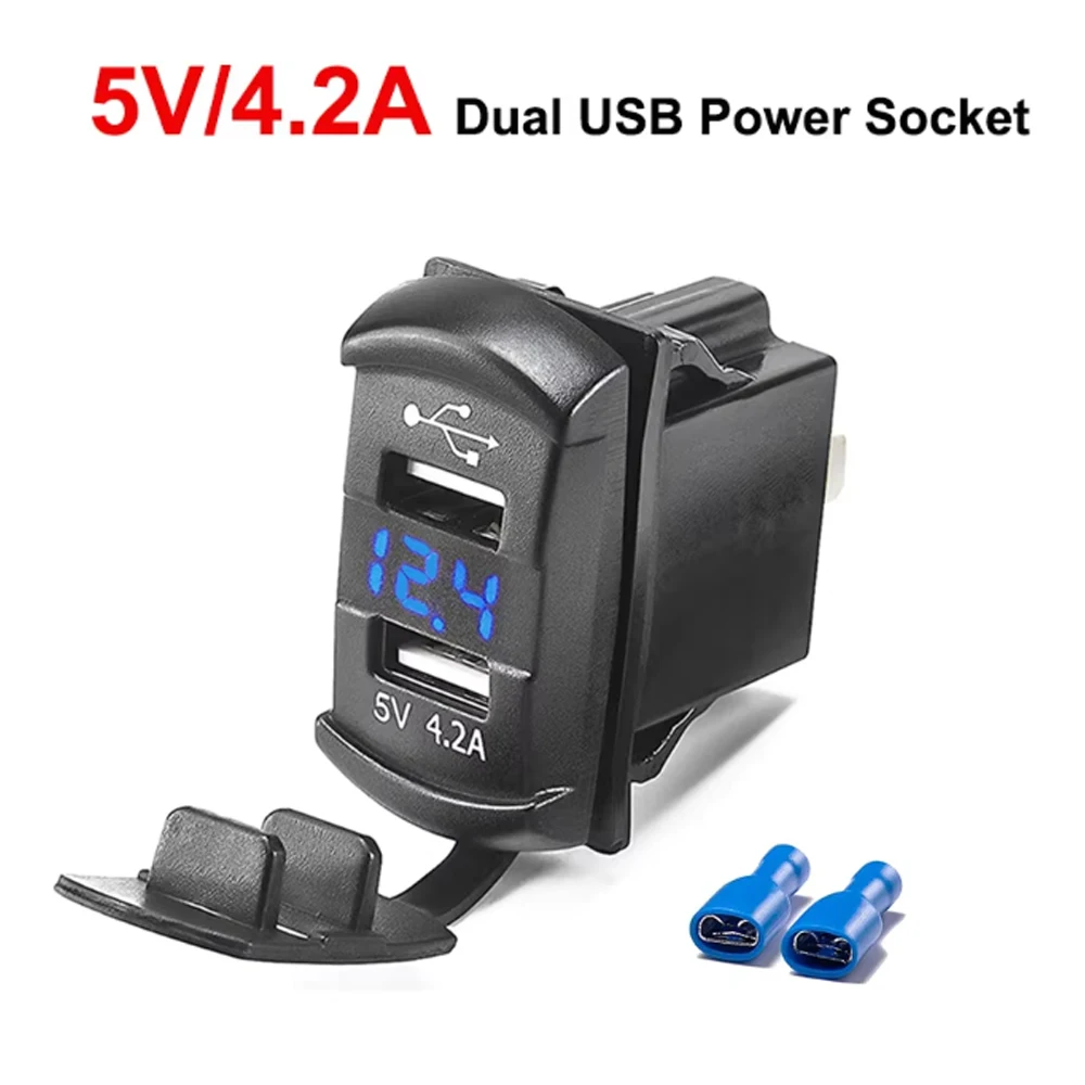 Car Accessories Qc - Çift USB Araç Soket Şarj Cihazı