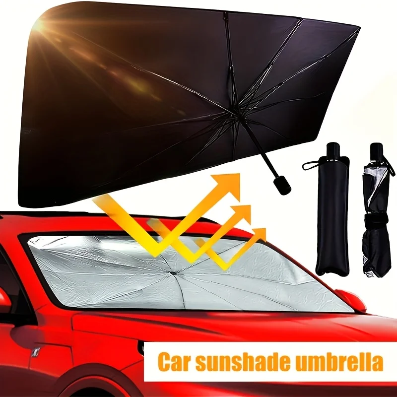 Windshield Sun Shade - Araba Güneşliği Koruyucu Şemsiye Araba Ön