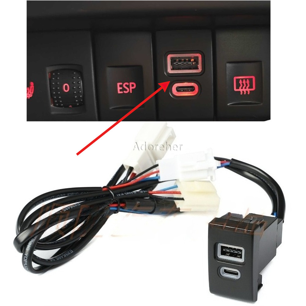 Car Accessories Qc - 1 adet araba USB QC 3.0
