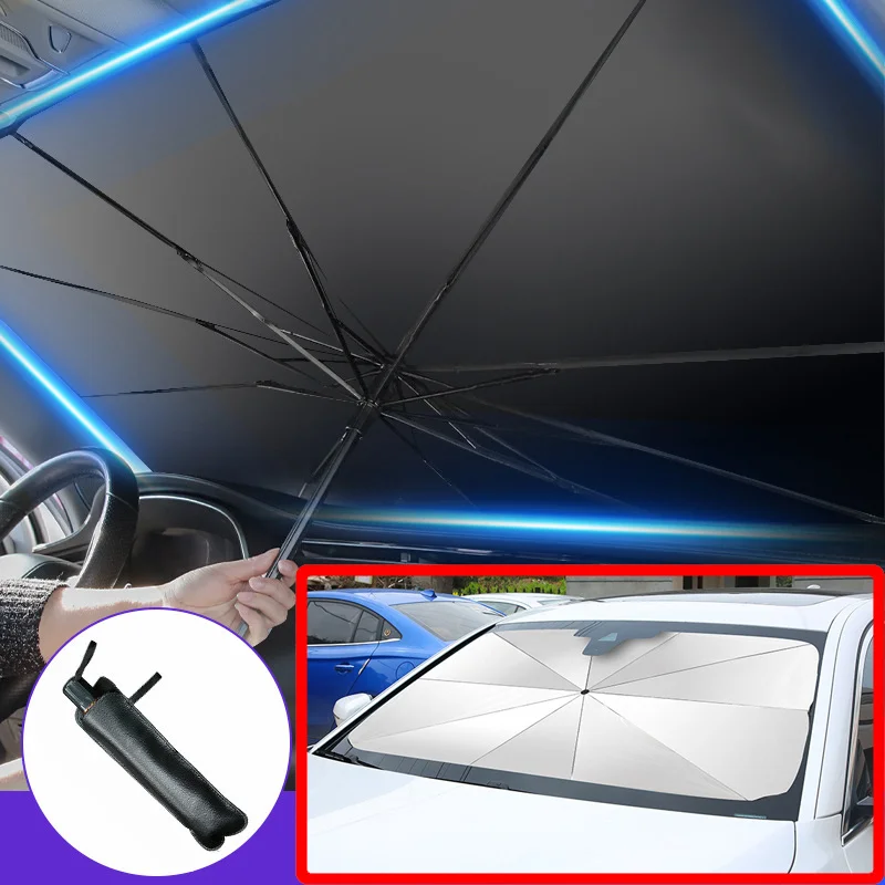 Windshield Sun Shade - Katlanabilir Araba Güneşlik Koruyucu Şemsiye Ön