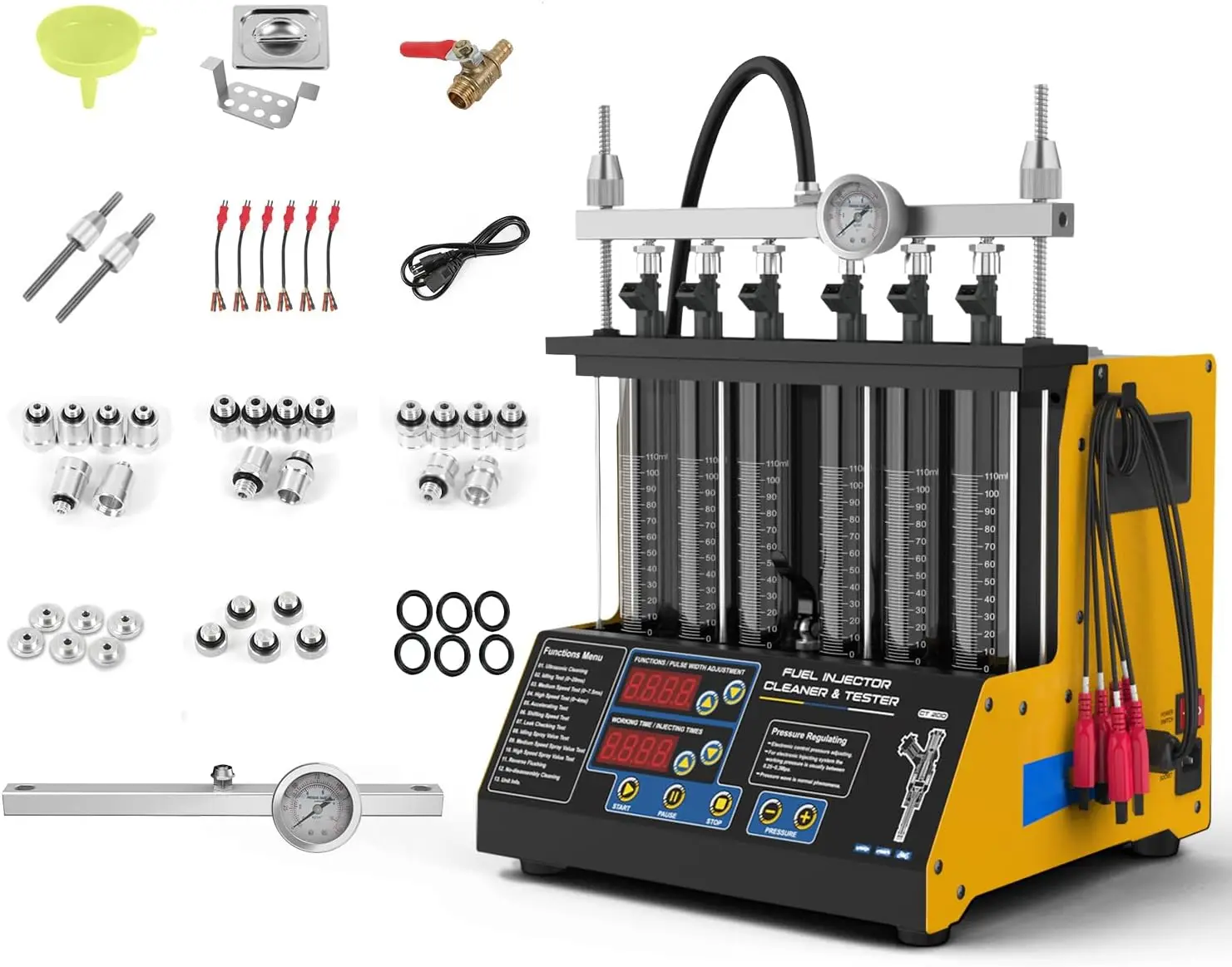 Fuel Injector Cleaner - CT200 Yakıt Enjektörü Temizleyici Test Cihazı