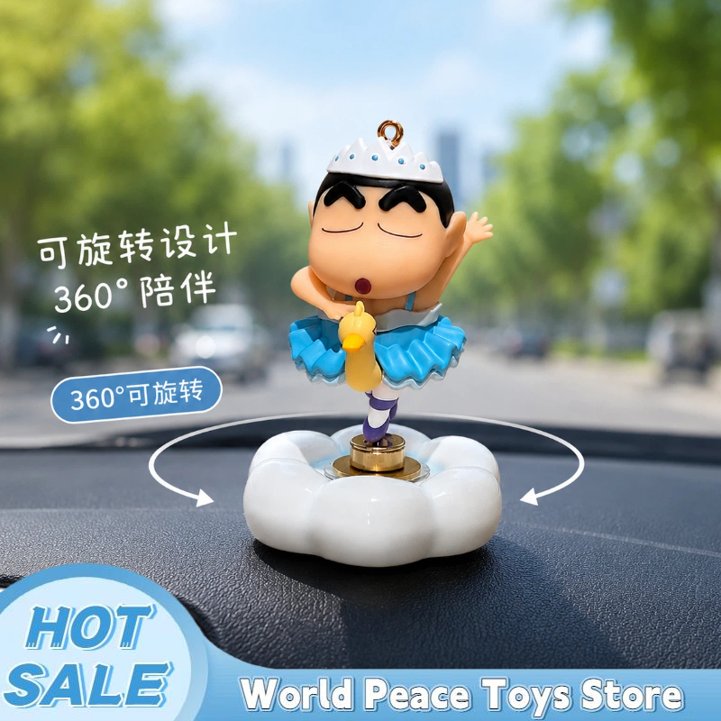 Car Accessories Papar - Döner Bale Kalemli Shin-Chan Araba Gösterge