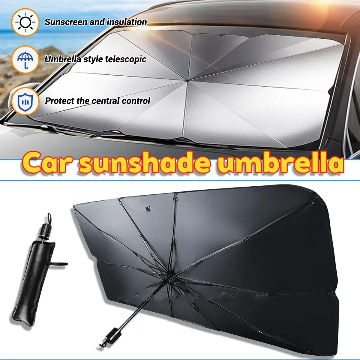 Araba Şemsiyesi Güneşlik Ön Ca - Windshield Sun Shade incelemesi ve fiyatı