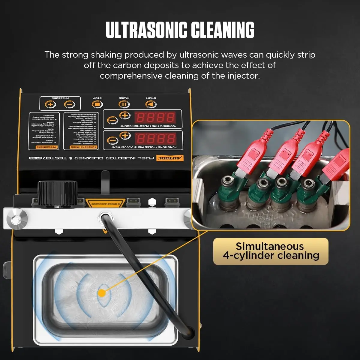 Ultrasonik Yakıt Enjektörü Tem - Fuel Injector Cleaner incelemesi ve fiyatı