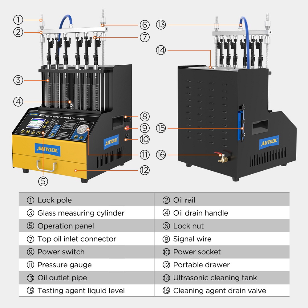AUTOOL CT500 GDI EFI FEI Yakıt - Fuel Injector Cleaner incelemesi ve fiyatı