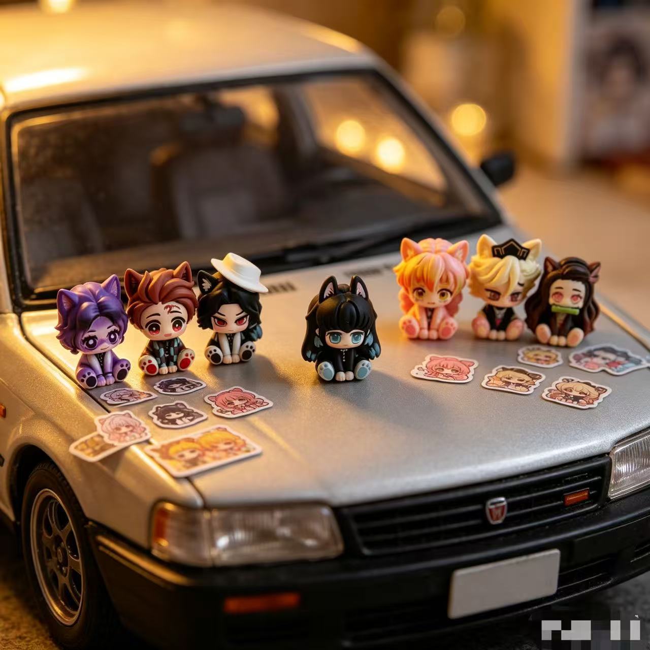 Demon Slayer Sevimli Chibi Fig - Car Accessories Papar incelemesi ve fiyatı