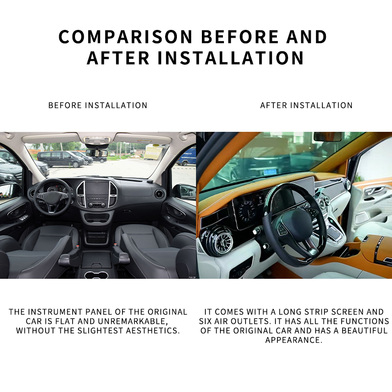 Vito V W447 2016-2022 Araç İç  - Car Accessories Dashboard incelemesi ve fiyatı
