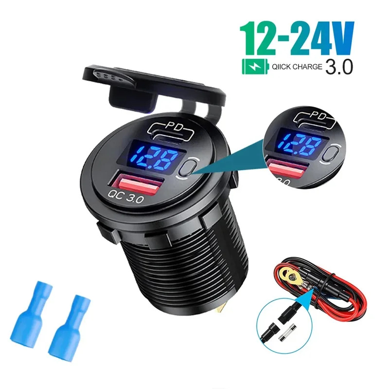 Motosiklet Güç Çıkışı QC 3.0 P - Car Accessories Qc incelemesi ve fiyatı