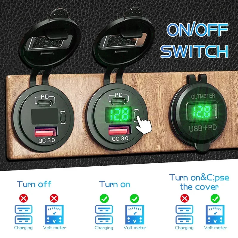 Motosiklet Güç Çıkışı QC 3.0 P - Car Accessories Qc incelemesi ve fiyatı