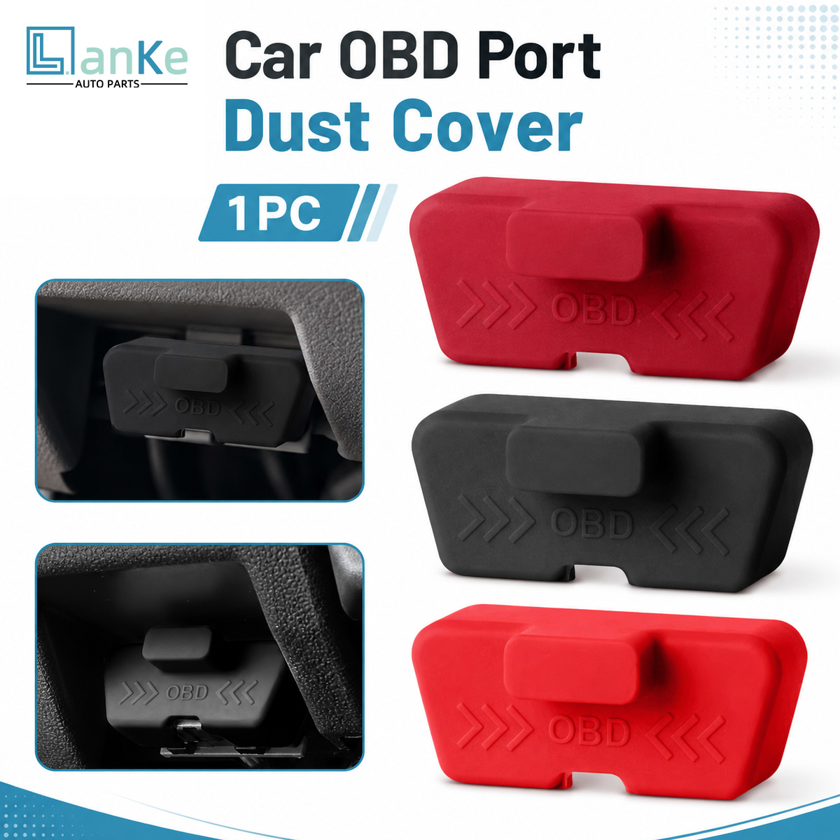 Lanke 1PC Araba OBD Portu Toz  - Car Accessories Exterior incelemesi ve fiyatı
