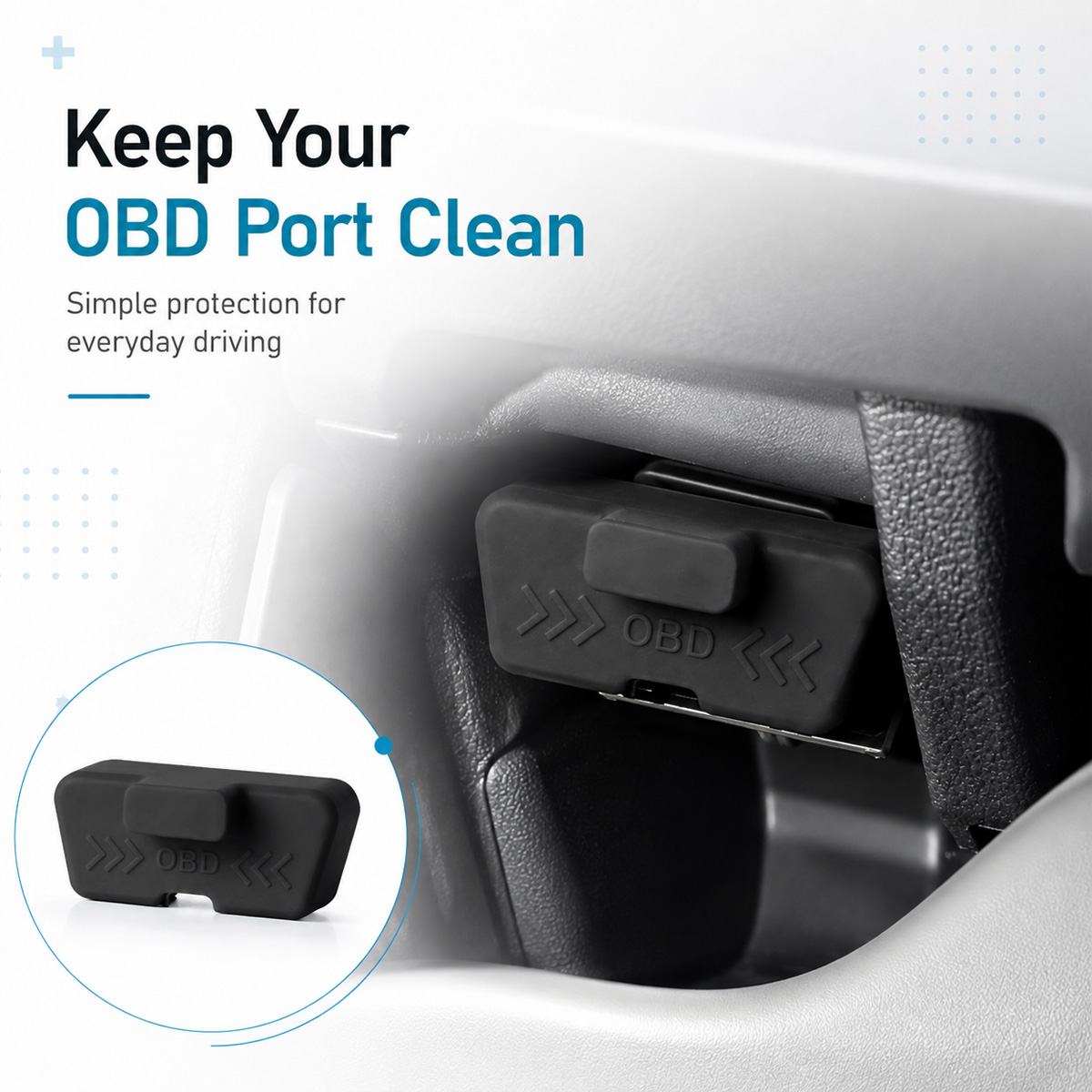 Lanke 1PC Araba OBD Portu Toz  - Car Accessories Exterior incelemesi ve fiyatı