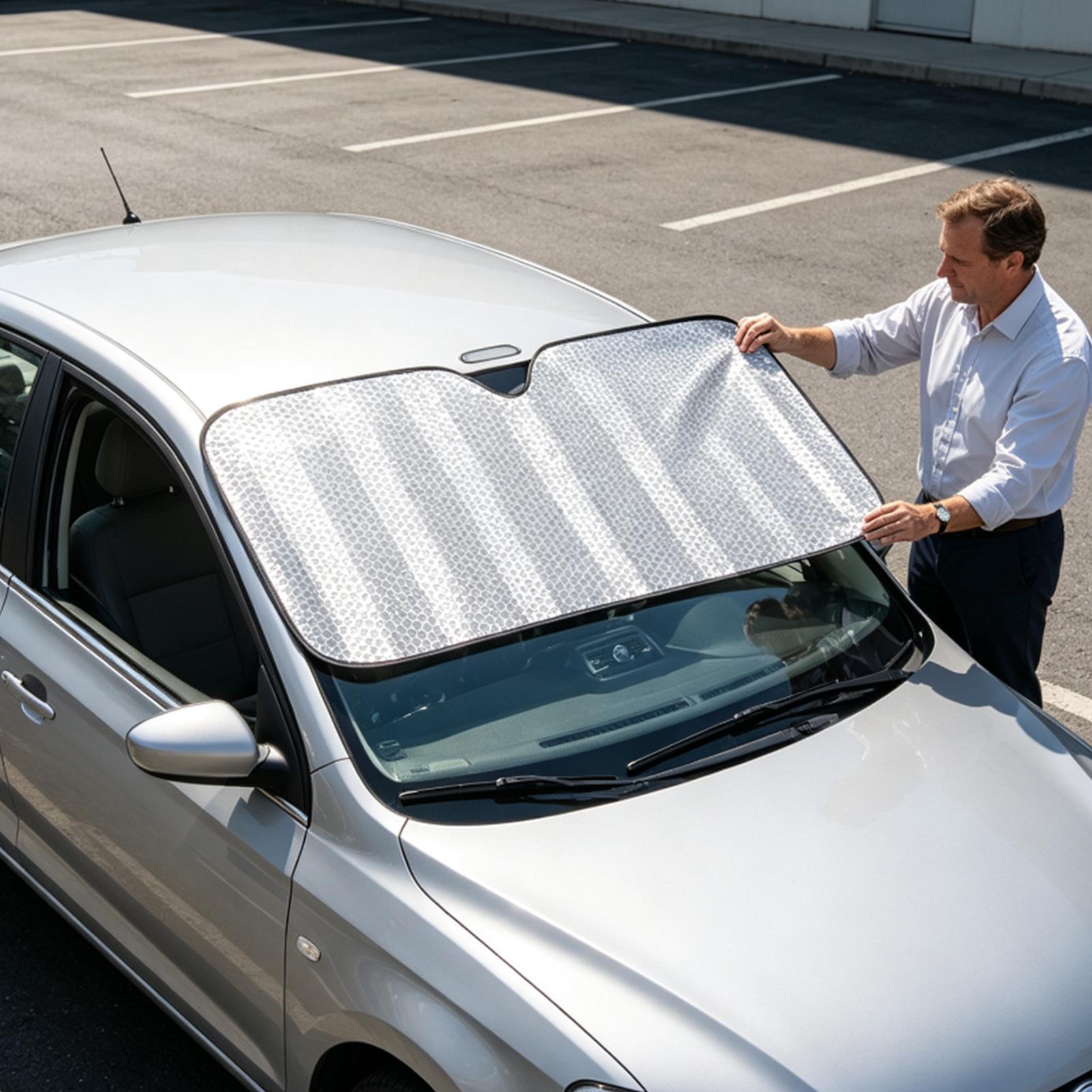 Ön cam güneşlik vantuz katlana - Windshield Sun Shade incelemesi ve fiyatı
