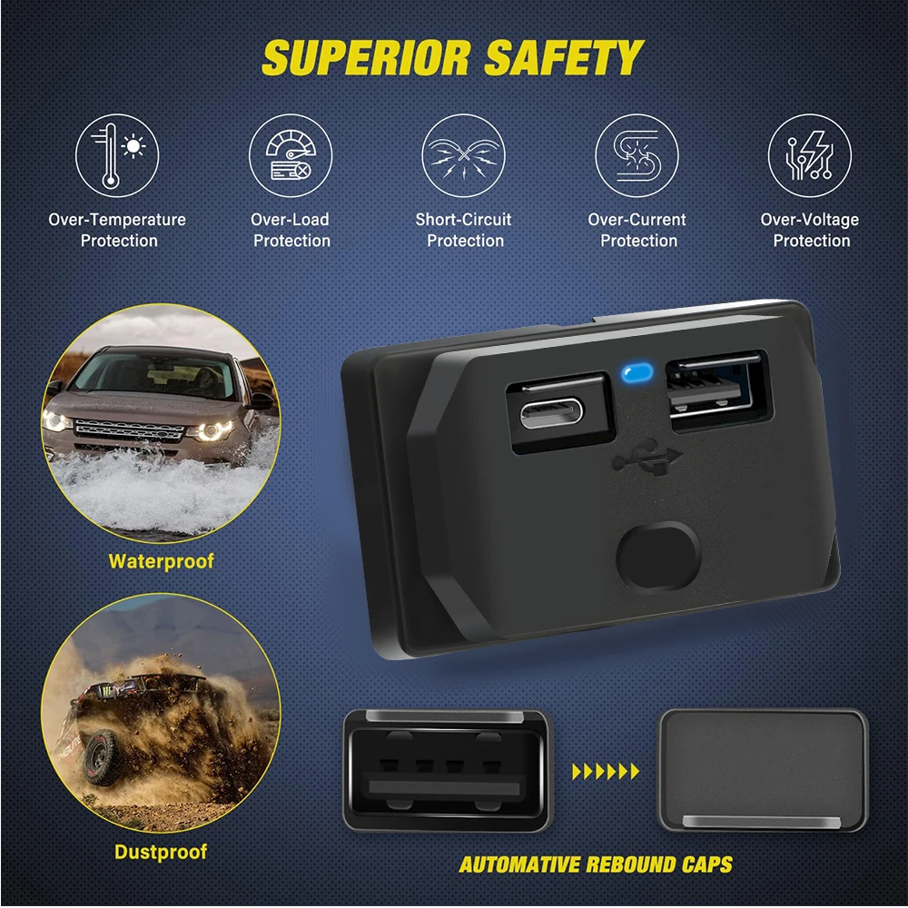 12V-24V USB Hızlı Araç Şarj Çı - Car Accessories Qc incelemesi ve fiyatı