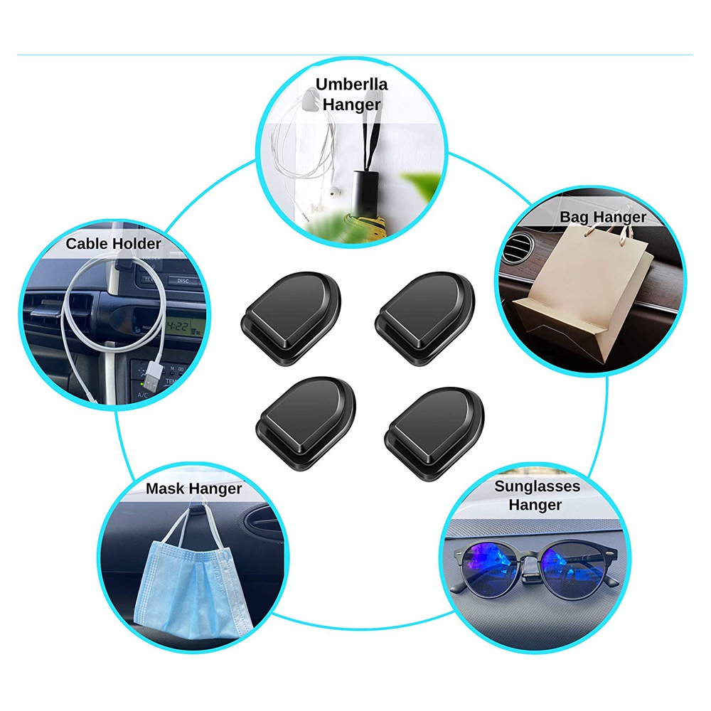 Mini Araba Kancaları, USB Kabl - Car Accessories Dashboard incelemesi ve fiyatı
