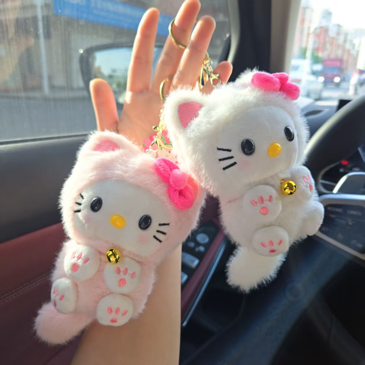 Kawaii HelloKitty Bell Kedi Ko - Car Accessories Papar incelemesi ve fiyatı