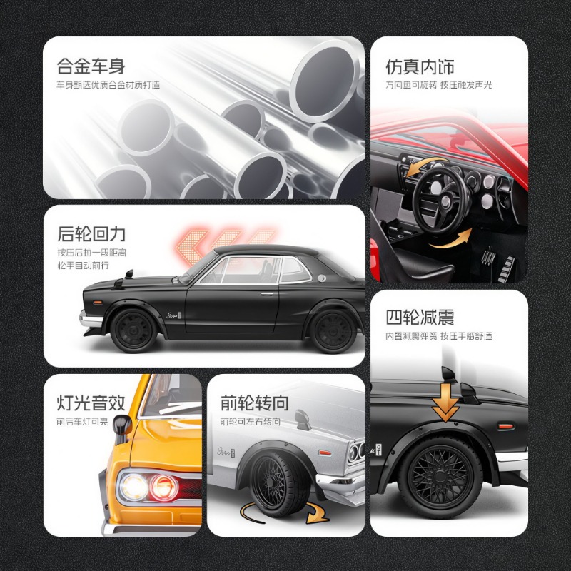 1:22 Nissan Skyline GT-R Hakos - Car Accessories Company incelemesi ve fiyatı